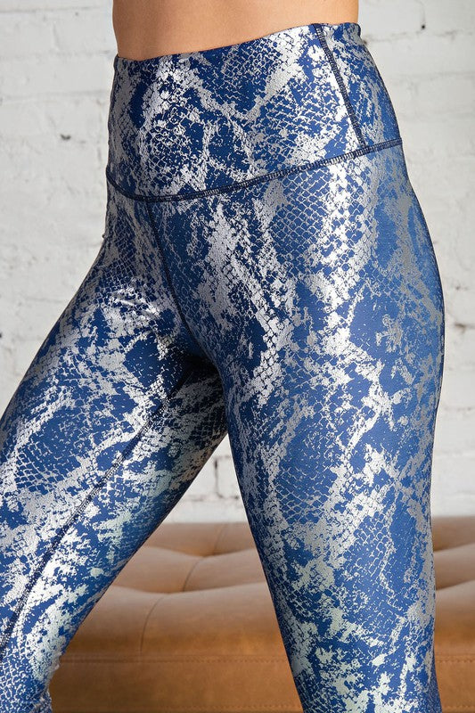 Navy and Silver